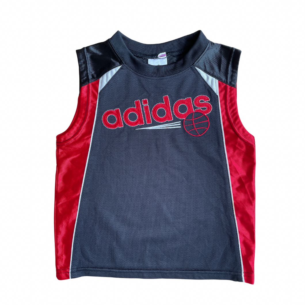 Boys Adidas Basketball Tank Vest. Age 4.