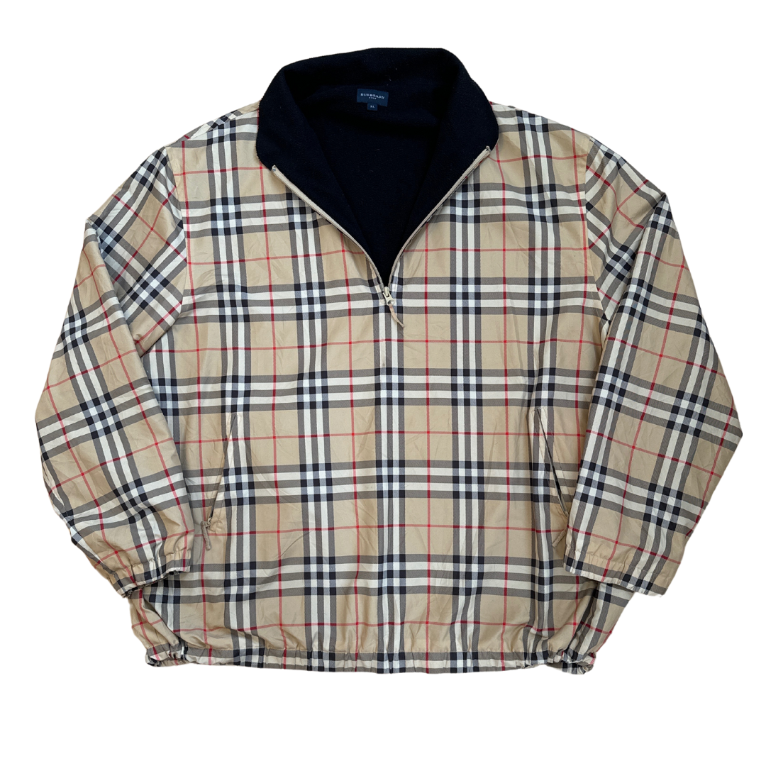 Mens Burberry Golf 1/4 Zip Jacket. XL. – Garba Sutra