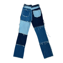 Load image into Gallery viewer, Ladies Jaded London Patchwork  Jeans. W25”L32”.
