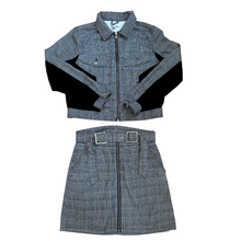 Load image into Gallery viewer, Ladies Topshop Jacket UK 10, Skirt UK 8. Co-ord Set.
