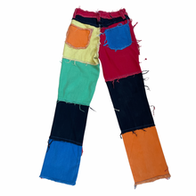 Load image into Gallery viewer, Ladies Jaded London Patchwork Jeans. W25”L32”.
