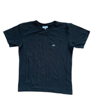 Load image into Gallery viewer, GS-Junior/Ladies Black Lacoste T. Age 12-14, will fit UK 6-8.
