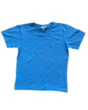 Load image into Gallery viewer, GS-Junior/Ladies Blue Lacoste T. Age 12-14, will fit UK 6-8.
